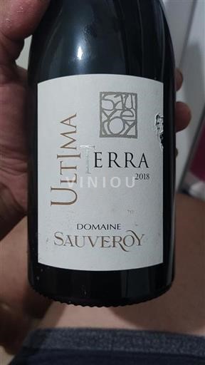 Loire Valley Anjou Domaine Sauveroy Ultima Terra 2018