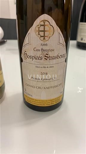 Alzacija Alsace Grand Cru Grand Cru Hospices de Strasbourg Grand Cru Kaefferkopf 2014
