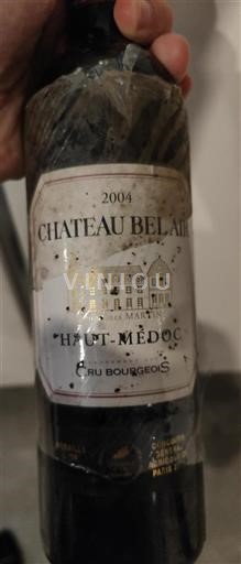 Bordeaux Haut-Médoc Cru Bourgeois Château Bel Air 2004