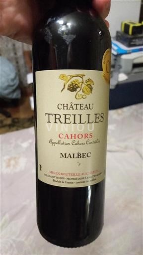 Lounais-Ranska Cahors Château Treilles 2018