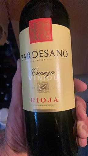 Rioja Bardesano Crianza 2018