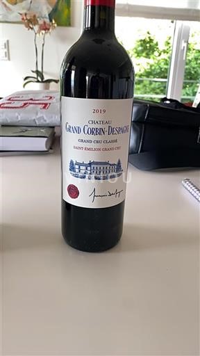 Bordeaux Saint-Émilion Grand Cru Grand Cru Grand Corbin-Despagne 2019