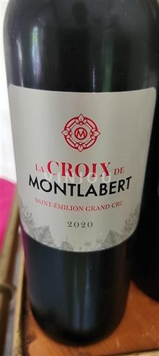 Bordeaux Saint-Émilion Grand Cru Montlabert La Croix de Montlabert 2020