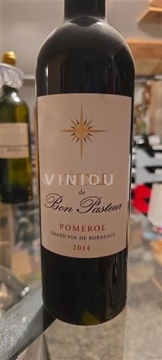 Bordeaux Pomerol Bon Pasteur L'Étoile 2014