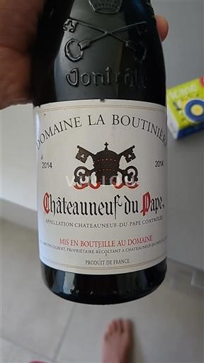 Rhône Valley Châteauneuf-du-Pape Domaine La Boutinière 2014