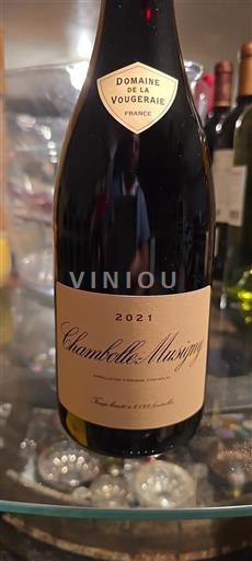Borgogna Chambolle-Musigny Grand Cru Domaine La Vougeraie 2021