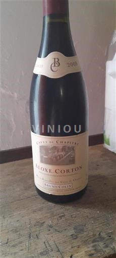 Borgogna Aloxe-Corton Bruno Colin Caves du Chapitre 2008
