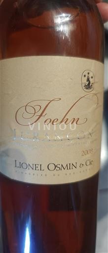 Sydväst Jurançon Lionel Osmin & Cie Foehn 2008