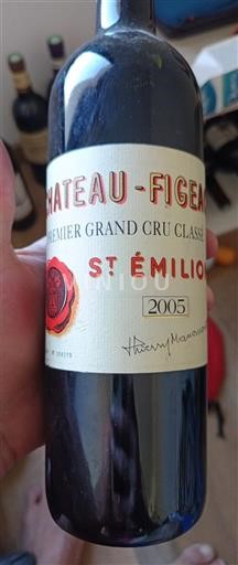 Bordeaux Saint-Émilion Premier Grand Cru Château Figeac 2005