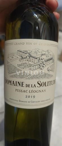Bordeaux Pessac-Léognan Domaine La Solitude 2019