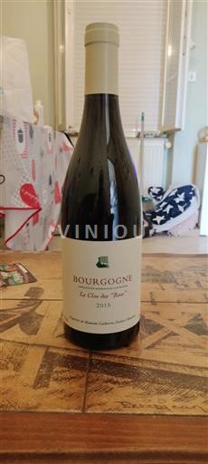Vin Rouge sec Le Clos des 'Rose' 2015 France Bourgogne