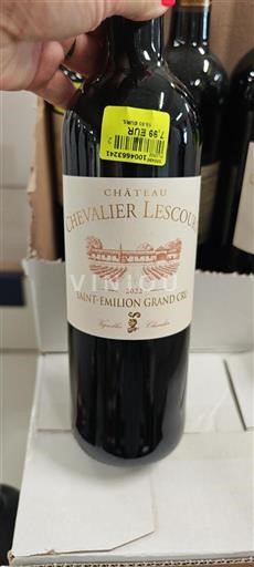Bordeaux Saint-Émilion Grand Cru Grand Cru Chevalier Lescours 2022