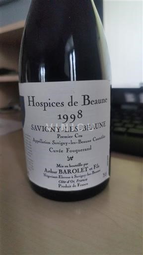 Bourgondië Savigny-lès-Beaune Premier Cru Hospices de Beaune Fouquerand 1998