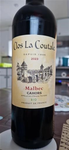 Jihozápad Cahors Clos La Coutale 2023
