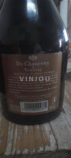 Vallée de la Loire Vouvray Chanceny Non Millésimé