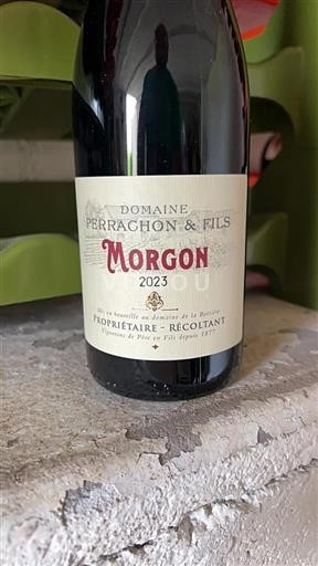 Vin Rouge sec Domaine Perrachon & Fils 2023 France Beaujolais Morgon AOC