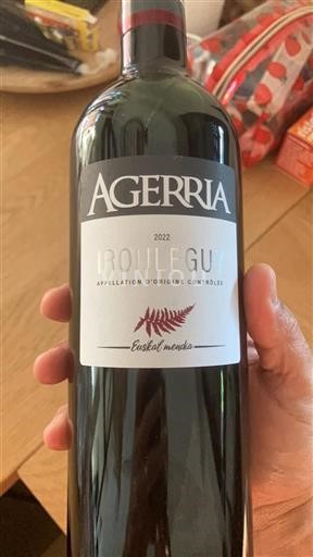 Sudoeste Irouléguy Agerria 2022