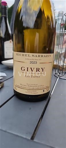 Burgundy Givry Michel Sarrazin Les Teppes 2023
