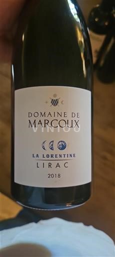 Valle del Rodano Lirac Domaine Marcoux La Lorentine 2018