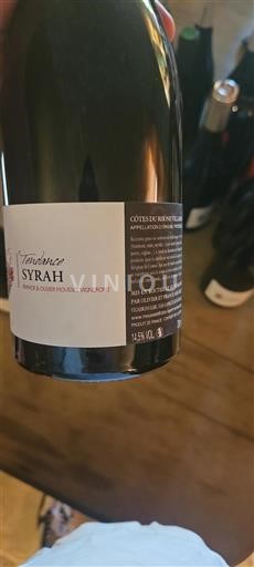 Rhône Valley Côtes du Rhône Villages Franck & Olivier Mousset Vignerons Tendance 2016
