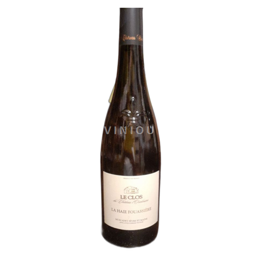 Valle della Loira Muscadet Sèvre et Maine Château Le Clos du de l'Oiselinière La Haie Fouassière 2015