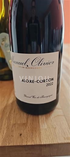 Bourgogne Aloxe-Corton Manuel Olivier 2022