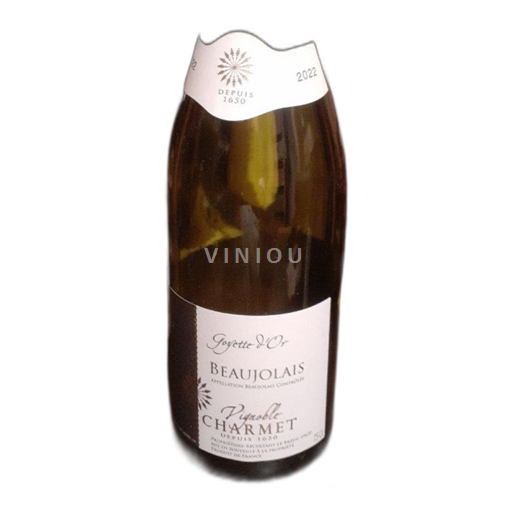 Beaujolais Vignoble Charmet Goguette d'Or 2022