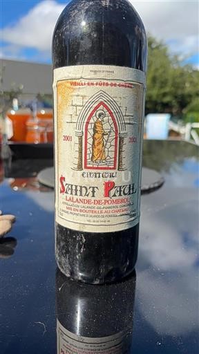 Bordeaux Lalande-de-Pomerol Château Saint Paul 2001