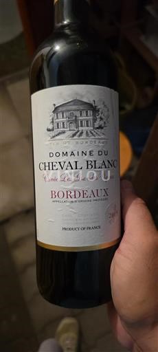 Bordeaux Domaine Cheval Blanc Les Grandes Vignes 2015