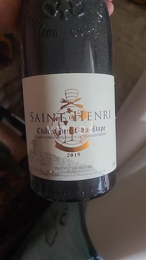 Valle del Rodano Châteauneuf-du-Pape Saint Henri 2019
