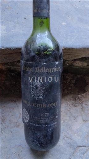 Burdeos Saint-Émilion Château Bellegrave 1978