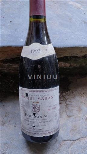 Bourgogne Michel Saban Plant Noble Jalousées 1993