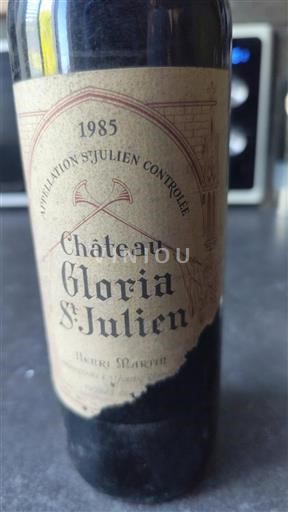 Bordeaux Saint-Julien Château Gloria 1985