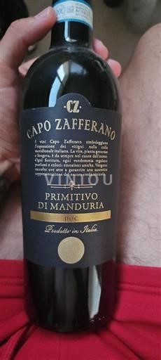 Apulia Wines Primitivo di Manduria Capo Zafferano 2021
