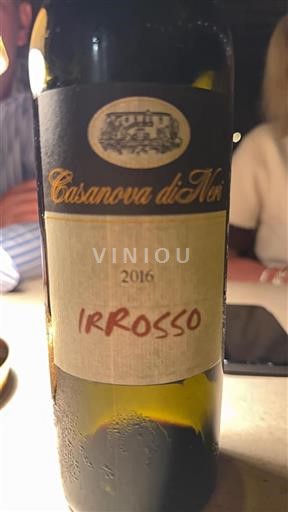 Tuscan Wines Unspecified Casanova di Neri Irrosso 2016