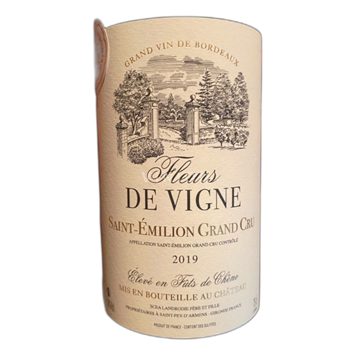 Bordeaux Saint-Émilion Fleurs de Vigne 2019