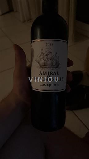 Bordeaux Saint-Julien Beychevelle Amiral de Beychevelle 2018