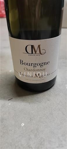 Borgonha Domaine Mathias 2021