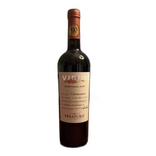 Vin Rouge sec Aconcagua Alto Errazuriz 2022 Chili Aconcagua Valley
