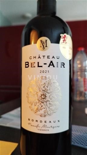 Bordeaux Château Bel-Air 2021