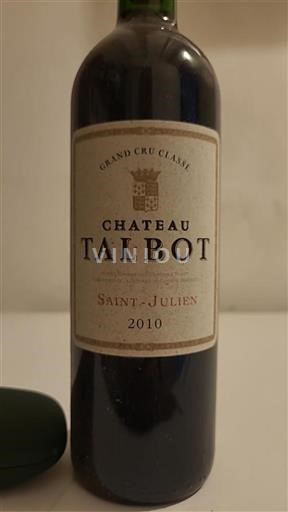 Bordeaux Saint-Julien Grand Cru Château Talbot 2010