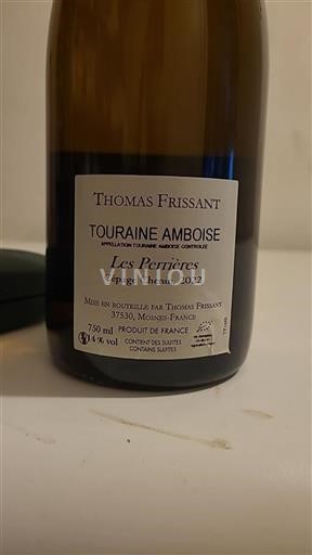 Vallée de la Loire Touraine-amboise Thomas Frissant Les Perrières 2022