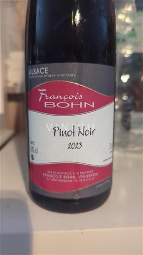 Alzacija François Bohn Pinot Noir 2023