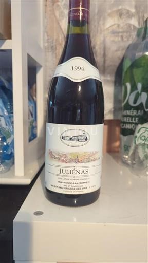 Beaujolais Juliénas Maison Mâconnaise des Vins 1994