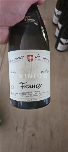 Savojsko a Bugey Roussette de Savoie Domaine Lupin du Pépé 2022