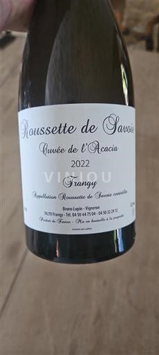 Savojsko a Bugey Roussette de Savoie Bruno Lupin de l’Acacia 2022