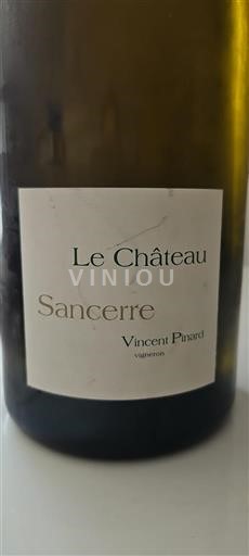 Vallée de la Loire Sancerre Vincent Pinard Le château 2015