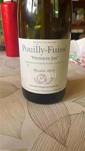 Burgundi Pouilly-fuissé G. Heynen Premiers Jus 2019