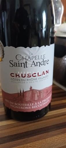 Alsace Chasselas La Chapelle Saint André Non-Vintage