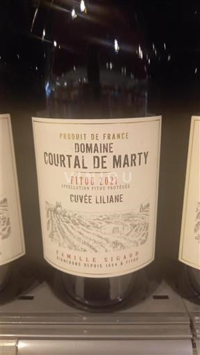 Languedoc Fitou Courtal de Marty Liliane 2021